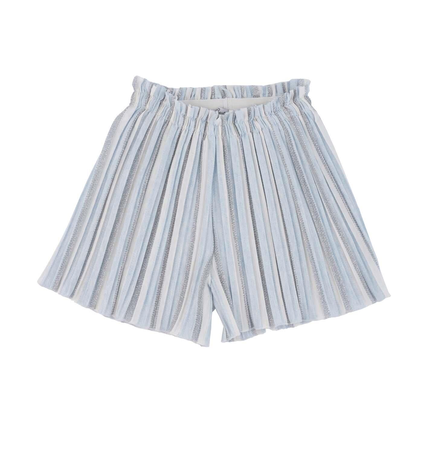 KIZ ÇOCUK ÇİZGİLİ ŞORT