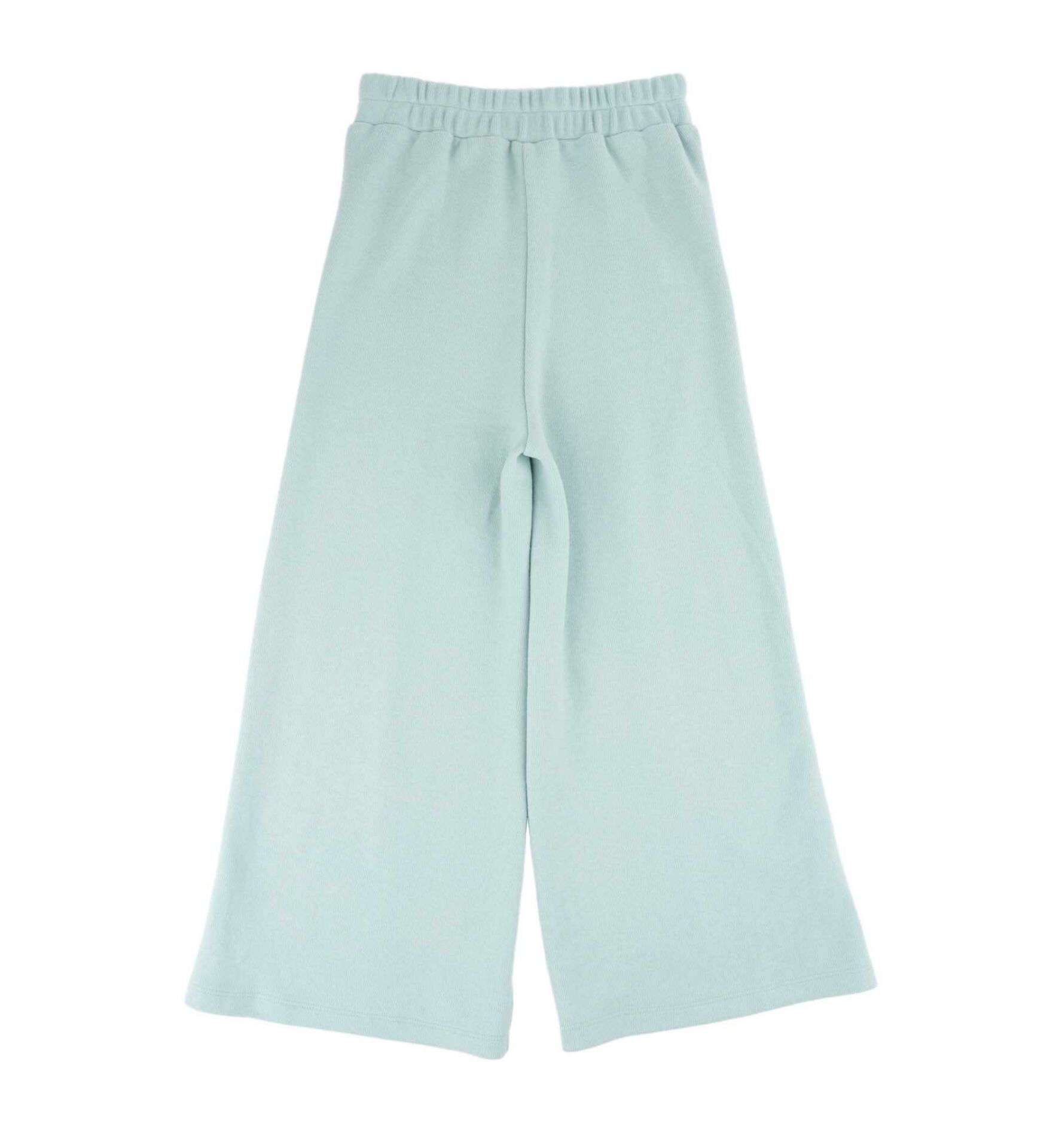KIZ ÇOCUK BOL PAÇA PANTOLON MİNT - 6