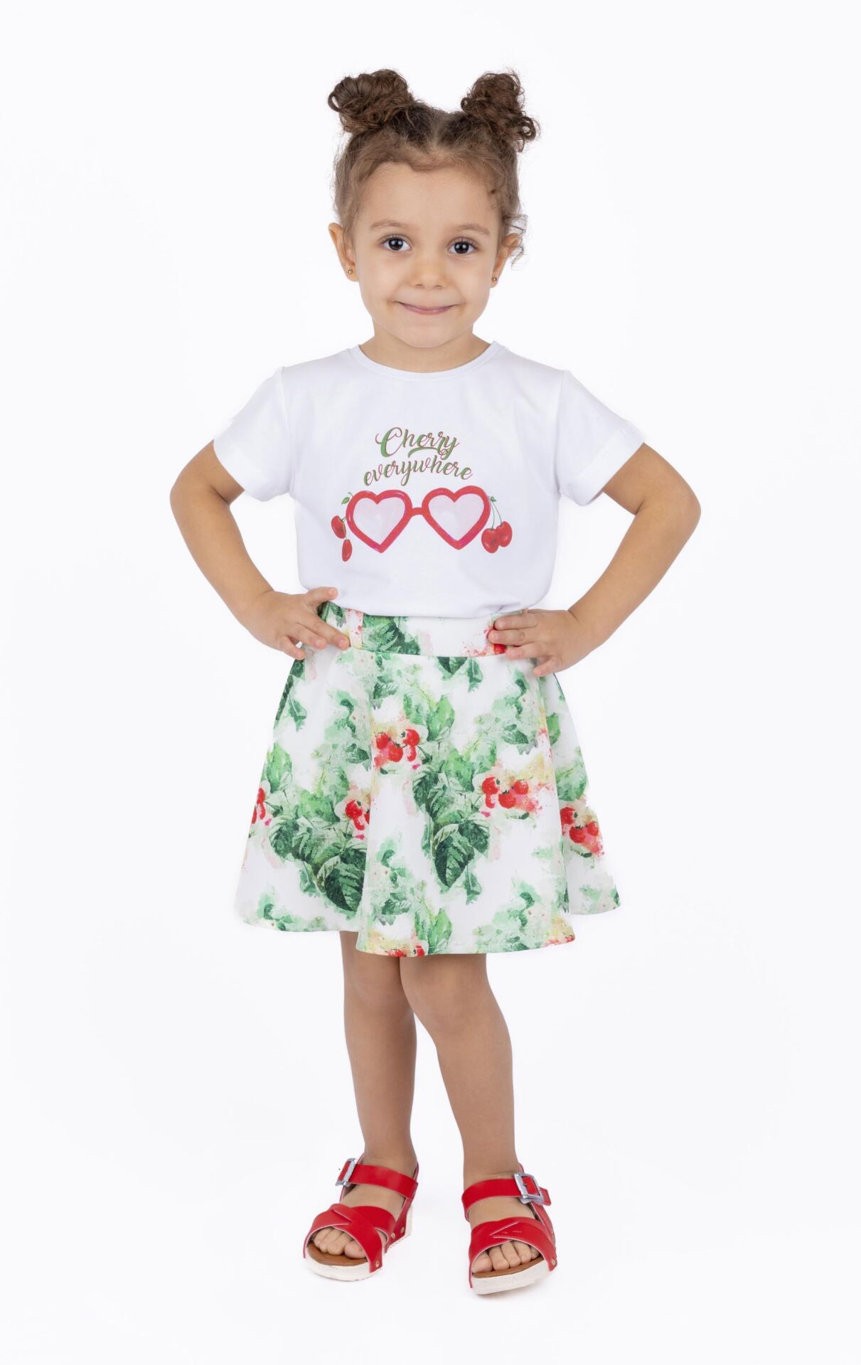 KIZ ÇOCUK BASKILI BLUZ