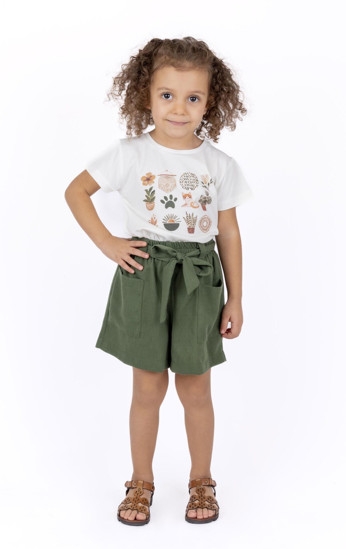 KIZ ÇOCUK BASKILI BLUZ