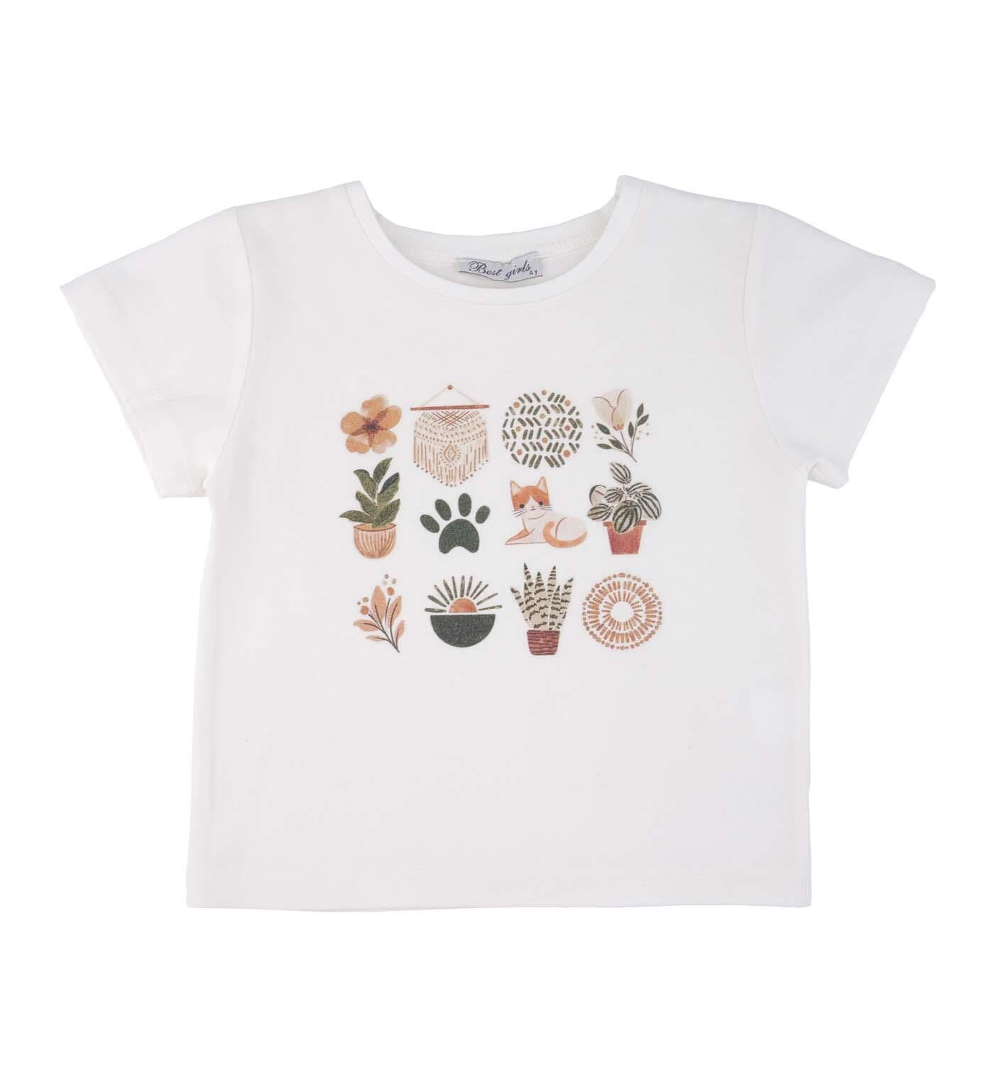 KIZ ÇOCUK BASKILI BLUZ