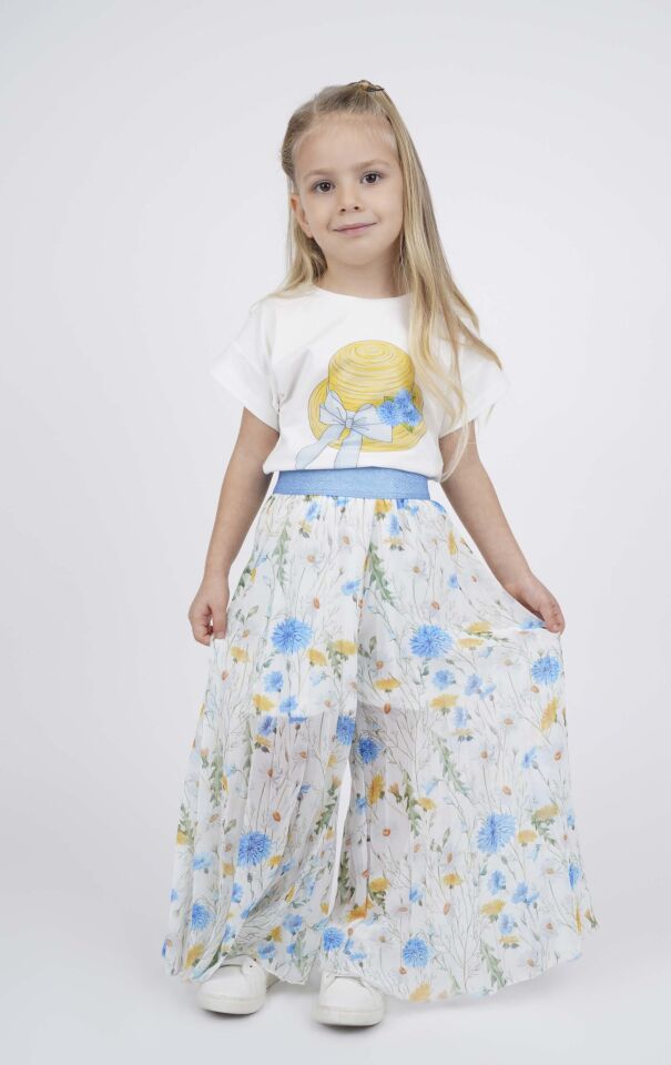 KIZ ÇOCUK BASKILI BLUZ