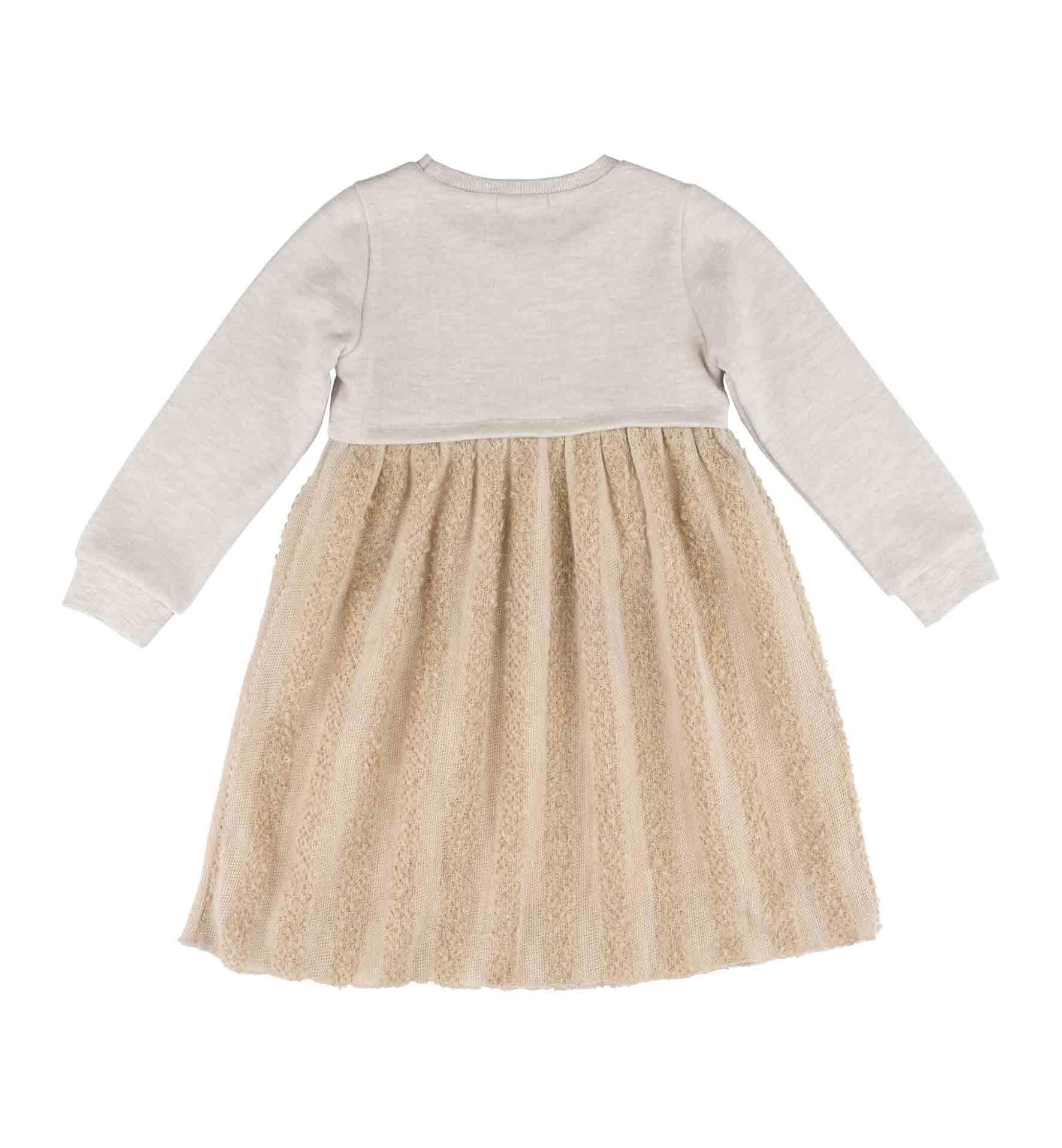 KIZ ÇOCUK DOKULU ELBİSE